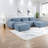 Comfortable Modular Sofas, Premium Corduroy, Modern Design For Home
