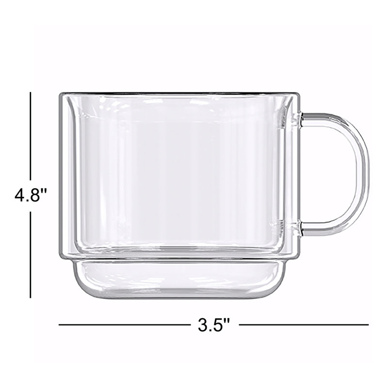 Tasse empilable double paroi 450 ml