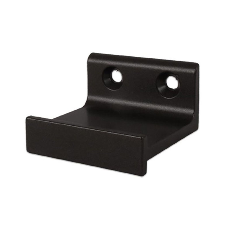 Support de rail horizontal, Noir