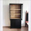 Vitrine haute 74,5 po avec portes en verre