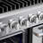 Hauslane 48" Gas Range In Stainless Steel | 8 Burners Up To 20,000 Btus | 6.7 Cu. Ft. Double Convection Oven With 5 Rack Positions | Convertible Ng/Lp | Cool-Touch Triple-Layer Door-120733763