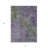 3' X 5' Purple And Green Abstract Washable Indoor Outdoor Area Rug