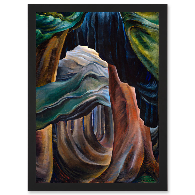 Forest, British Columbia by Emily Carr - Single Picture Frame Print