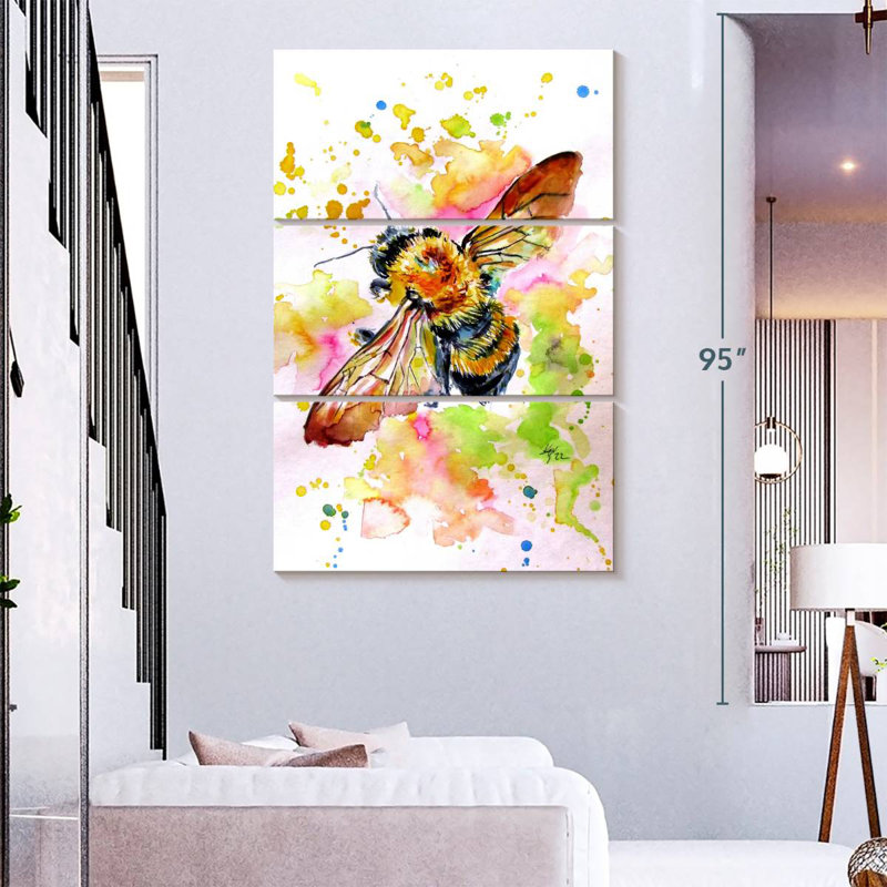 Brampt Flying Bee, 74" H x 48" W
