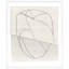 Worldly Lines 1 Framed Print