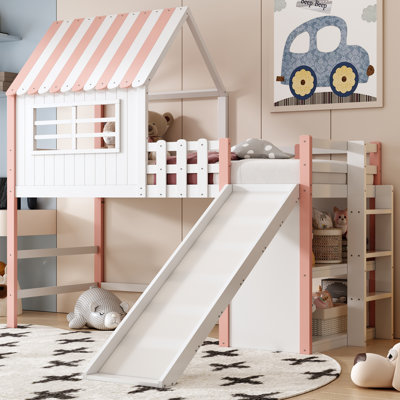 European Single (90 x 200 cm) Storage Kids Bed
