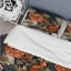 Splendid Marigold Mosaic Collage - Ensemble de housse de couette à motif floral-1238672984