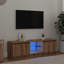Labonte  TV Cabinet with LED Lights 120x30x35,5 cm-36263510-36263511