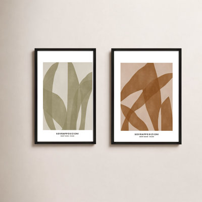 Zabini "Marine Flora 3 and 4" 2-Piece Print Set