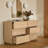 Abbate 47.2" W Wooden 6-Drawer Dresser, Modern Chest of Drawers-969614558