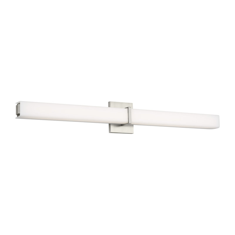 Milan 1 - Light LED Bath Bar, Satin Nickel