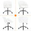 Desk Chair With Petal-shaped Backrest-345685755