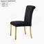 Deux chaises d'appoint contemporaines, chaises de salle à manger pour la cuisine-917429391-917429395