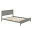 Lit plateforme contemporain en bois-290289464