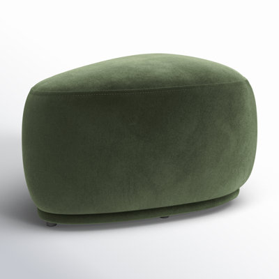 Adna 26.5'' Triangular Upholstered Ottoman