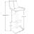 Tabouret de bar réglable avec repose-pieds Luca-2087547104