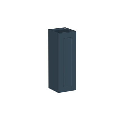 Armoire murale à porte simple de style Shaker de L 36 po x H 36 po x P 12 po DL Cabinetry (prête à assembler) - gris Cyber