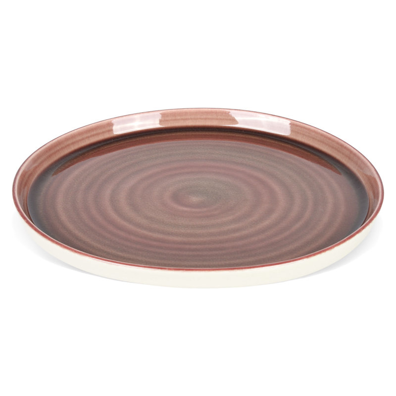 Lathe 6 Piece Dinner Plate Set