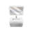 Modern 36" Wall-Mounted Single Bathroom Vanity Set with Mirror-83099338-83099335-83099331