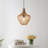 Yerres 1 - Light Brown Single Pendant