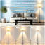 67 Inch Modern LED Floor Lamp, Dimmable Standing Lamp with Remote & Foot Switch, 3 Color Temperatures, 9W Bulb Included, Tall Floor Light for Living Room Bedroom Office