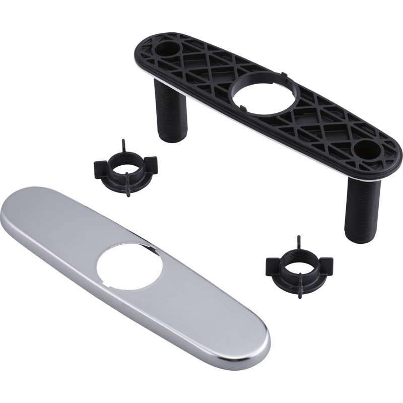 Emmeline™Escutcheon, Arctic Stainless