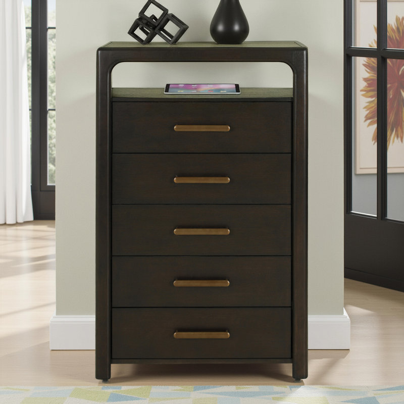 Commode 5 tiroirs Sigmund