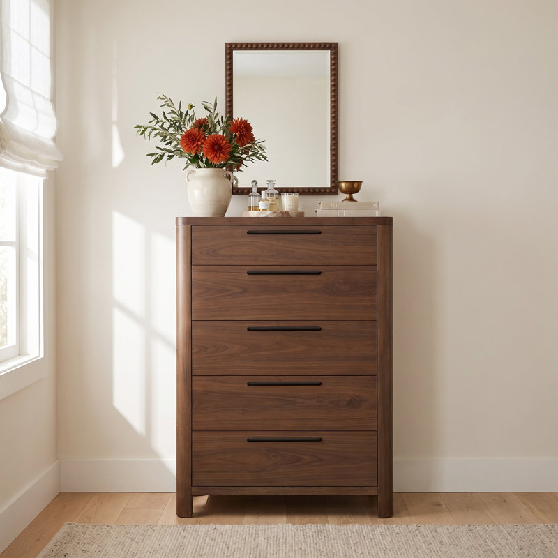 Marica 40'' W 5 - Drawer Dresser