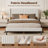 Modern Minimalist Bed Frame with Upholstered Vertical Channel Tufted Wingback Headboard-1525888521-1525974200