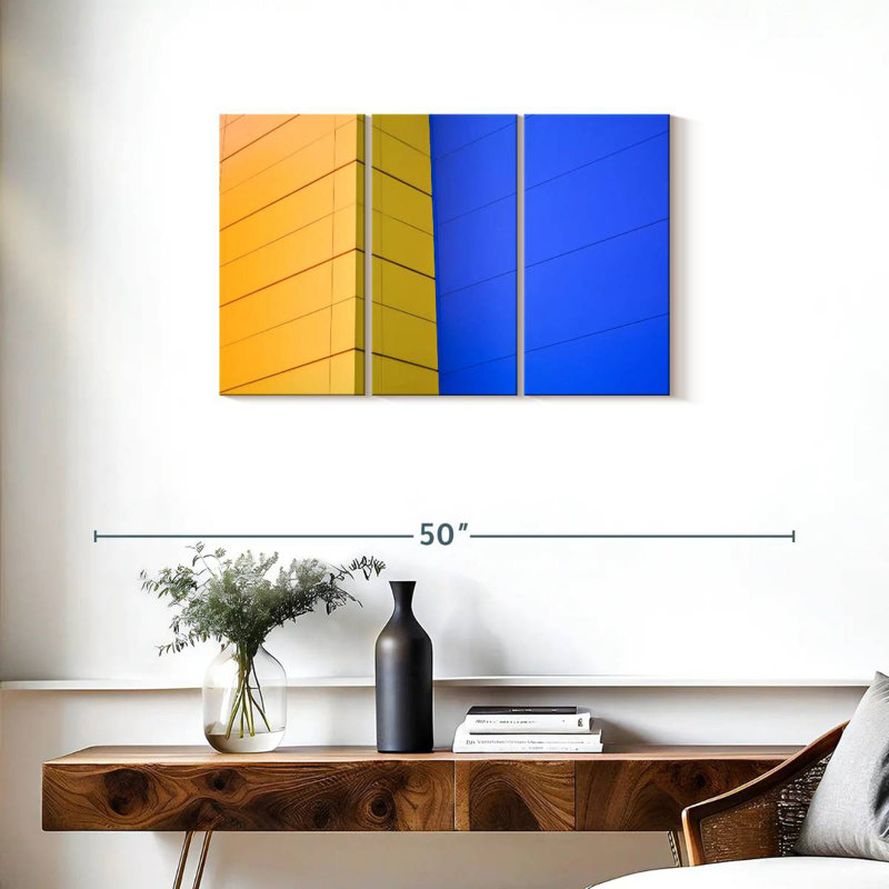 Abstrait architectural, H 20 po x l 33 po