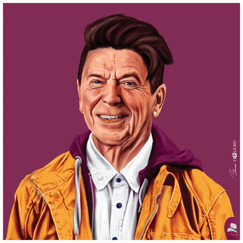 " Hip Ronald Reagan "