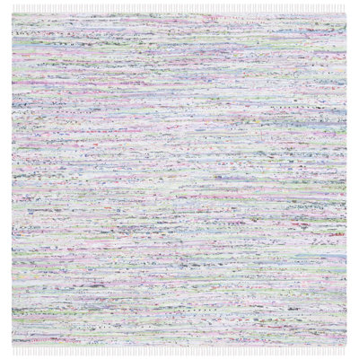 Fales Rug Hand Woven Cotton Striped Rug