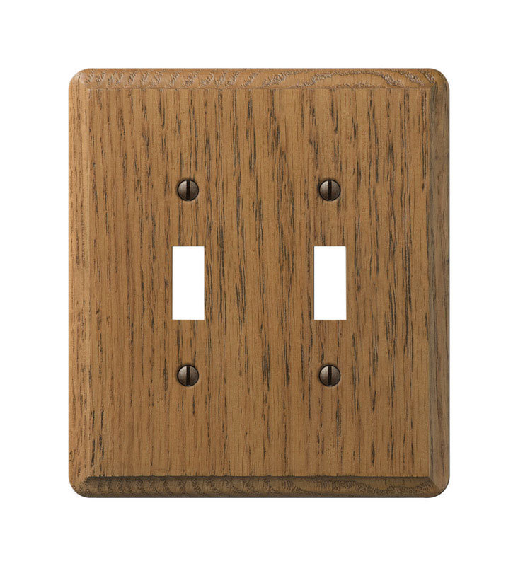 2-Gang Toggle Light Switch Wall Plate