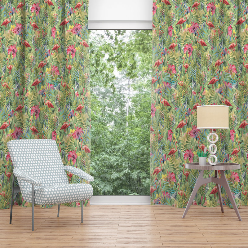 Ahriella Room Darkening Curtain, 20" W x 52" L