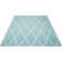 Tapis intérieur / extérieur bleu Danecia