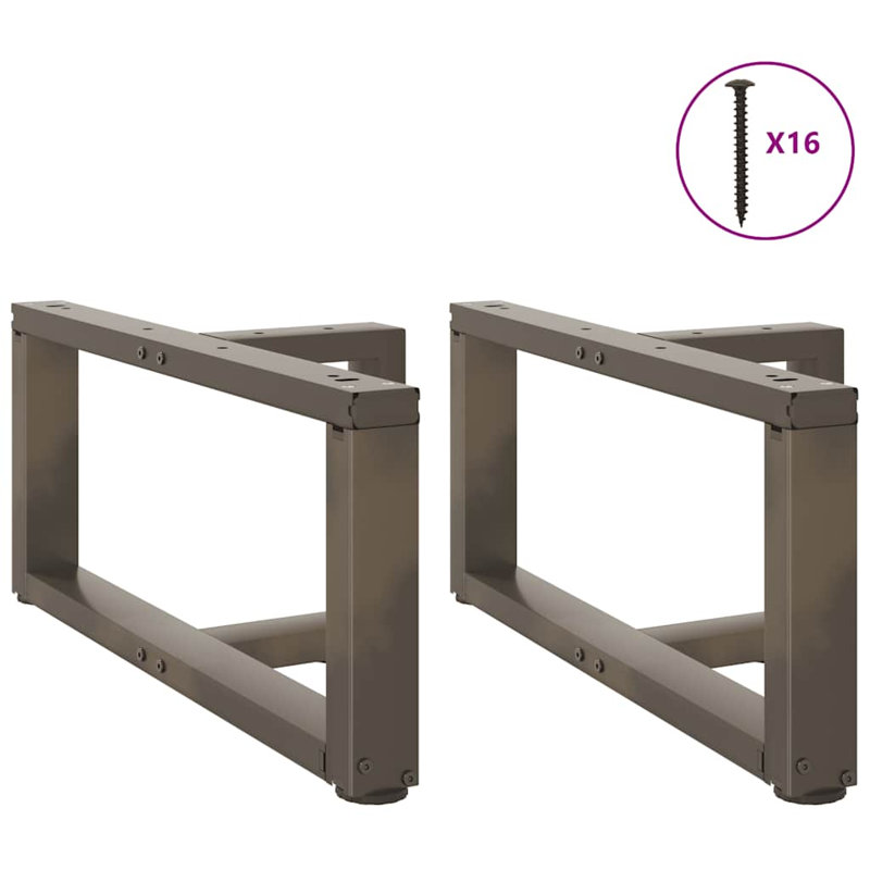 Table Leg, 31cm H x 60cm W x 25cm D