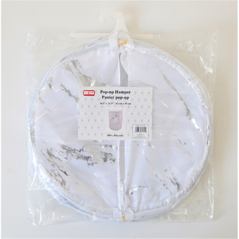 Panier en poly, Blanc