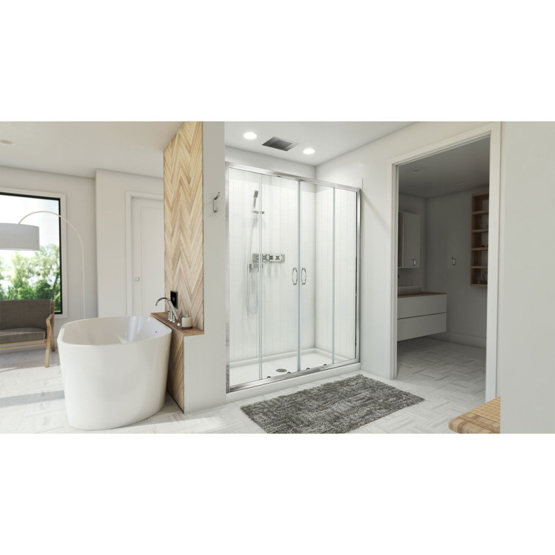 Ensemble de douche l 60 po x P 2 po x H 78 po Visions