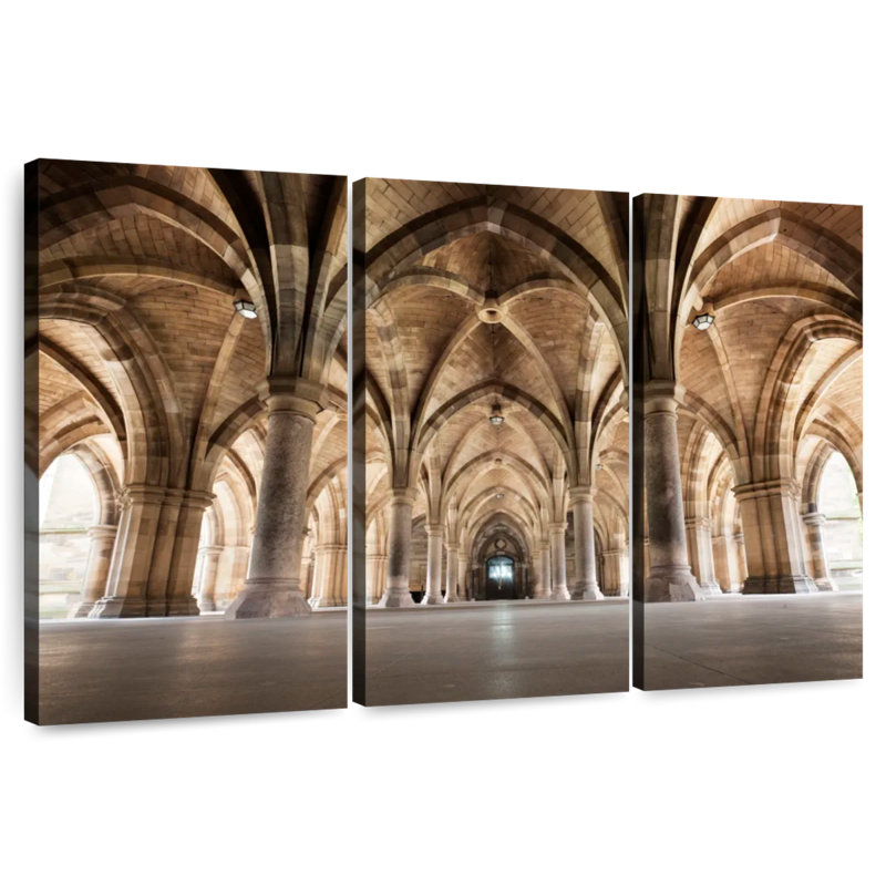 Cloître de l'Université Lilie Glasgow, H 24 po x l 38 po