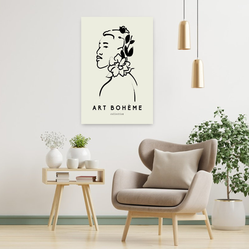 Art contemporain, art contemporain abstrait, H 36 po x l 24 po
