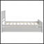 Lit plateforme simple avec lit gigogne-338808068