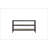 Console Table W/ Metal Insets