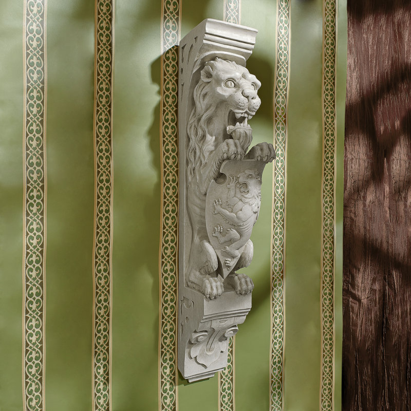 Sculpture murale Manor Lion