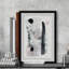 Black Shadows - Reproduction d'art sur papier encadrée-27953799