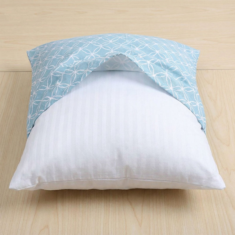 White Backrest Cushion, Square 40cmH x 40cmW
