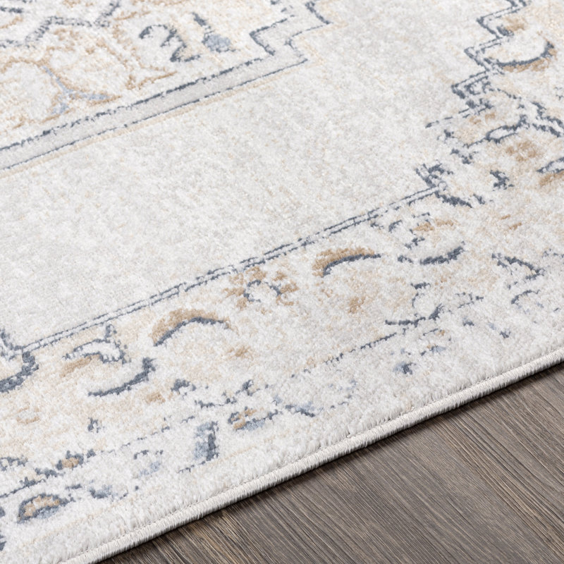 Brier Oriental Indoor Rug, Rectangle 5'2" x 7'