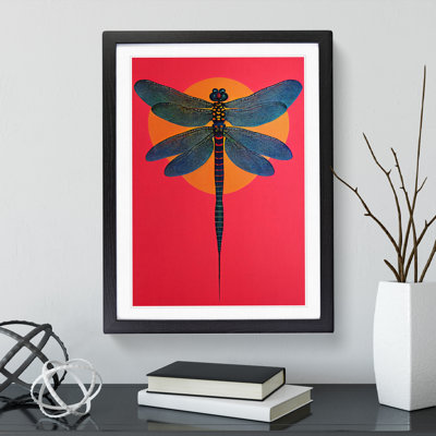 Bold Dragonfly - Wall Art