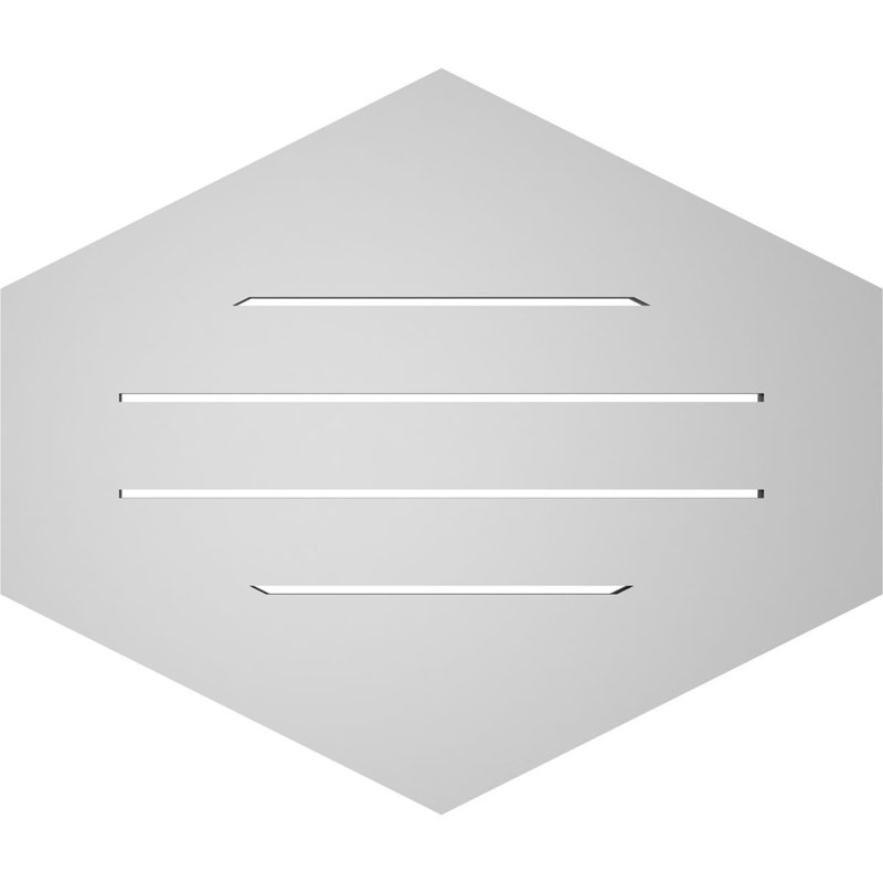 Pente verticale verticale en uréthane 6 pi, 1" H x 26" W x 22" L