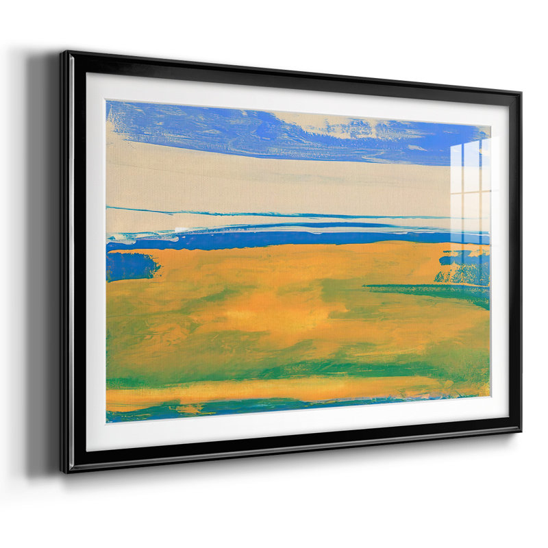 North Fourche II, reproduction d'art encadrée, Noir, H 27 po x l 39 po x P 1,5 po