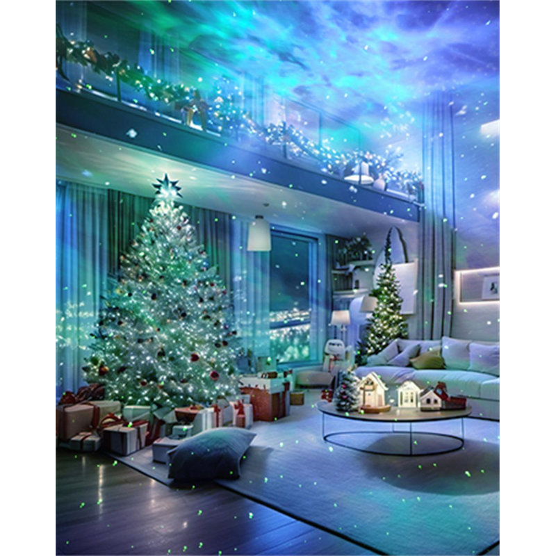 LED Starry Sky Galaxy Projector, Night Light with Remote Control & Timer